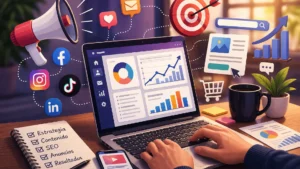 Espacio de trabajo creativo y digital